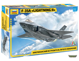 7296. Американский истребитель пятого поколения F-35А «LIGHTNING II» (1/72 21.2см)