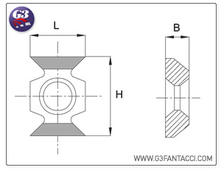 Твердосплавные поворотные ножи G3Fantacci 0544 для фрезерования фасок