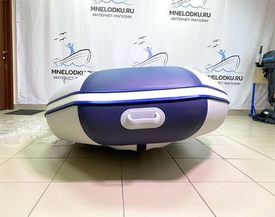 Моторная лодка Таймень NX 3200 НДНД светло-серый синий - MNELODKU.RU