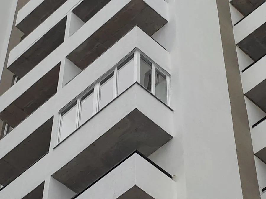 Балкон пвх установили на Н.Дуброве, 6