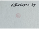 "Лес" картон масло Бетехтин О.Г. 1949 год