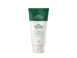 VT Cosmetics Cica Mild Foam Cleanser Нежная очищающая пенка (300 мл)