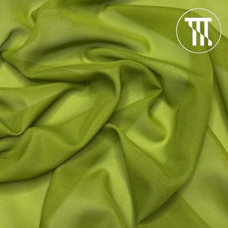 Шифон, цв. Оливковый