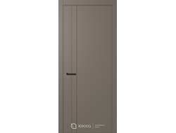 Межкомнатная дверь Платинум Лайт 22 с вертикальными молдингами