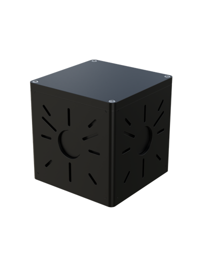 Комплект 1. Коробка BOXFORCAM 4K для крепления видеокамер. (чёрная)