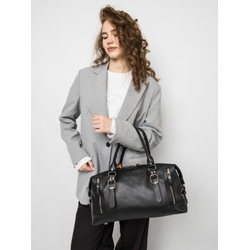 Кожаная дорожная сумка Ravenna Premium black (арт. 4047-51)