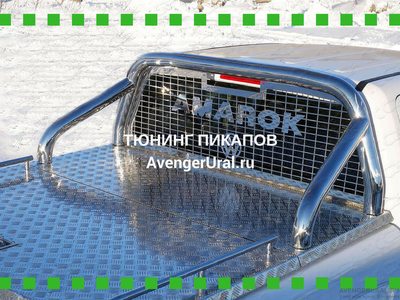 Защита кузова и заднего стекла 76,1 мм (на крышку)