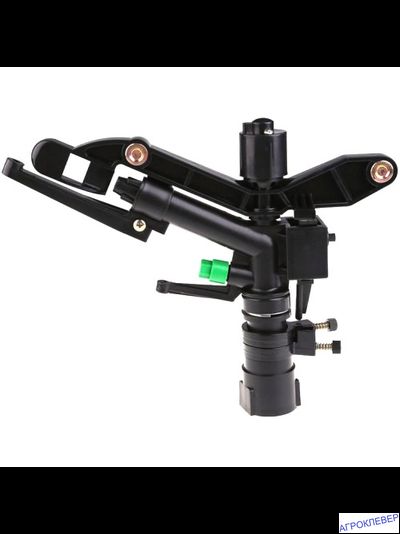 Спринклер импульсный (ABC пластик) 1.0"внут радиус 13-20м, расход 2100-2800 л/ч 3-5 бар, секторный