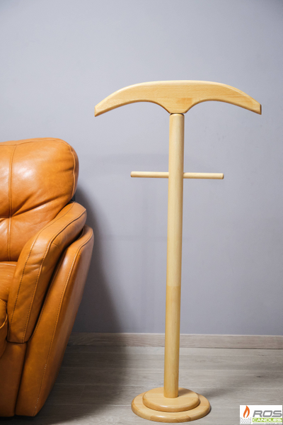 Напольная вешалка для одежды, светлая