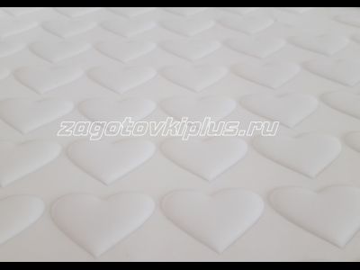 Линза для брелков сердце