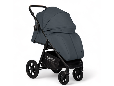Детская коляска BUBAGO Bass Темно-серый
