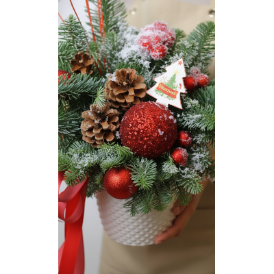 Новогодняя композиция № 1147