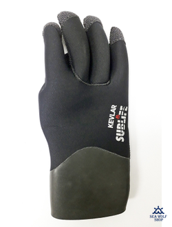 Перчатки неопреновые 5мм SubLife KEVLAR CUFF с обтюрац. р.XXL