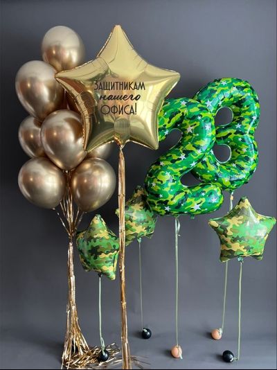 Композиция 23 февраля №26