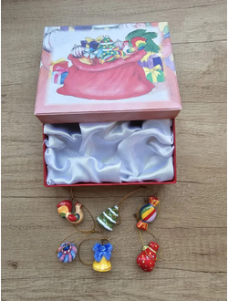 Комплект ёлочных игрушек "Новогодние игрушки"