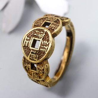 Денежное кольцо - пять императоров&quot; 2,1х2,1 см