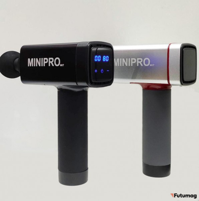 Массажер-пистолет для мышц MiniPro M07 черный