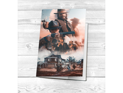 Обложка на паспорт RED DEAD REDEMPTION 2,РЕД ДЕАД РЕДЕМПТИОН 2 №3