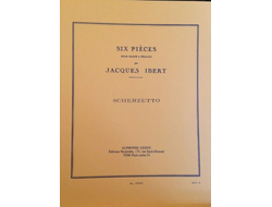 Ibert, Jacques. Scherzetto pour harpe 6 pieces №2