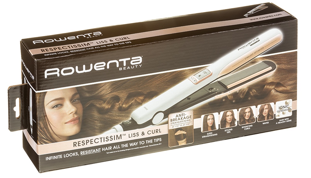 Rowenta respectissim online liss & curl