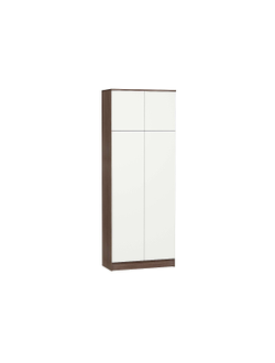 Шкаф 2-х створчатый Холл ШК-122 Silky White