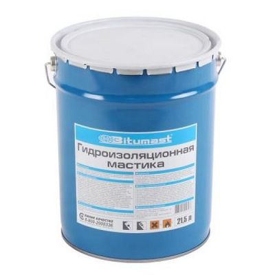 Мастика битумная гидроизоляционная BITUMAST 18 кг/21,5 л