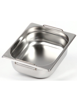 Гастроёмкость с ручками, 2/1-100, нержавеющая сталь
