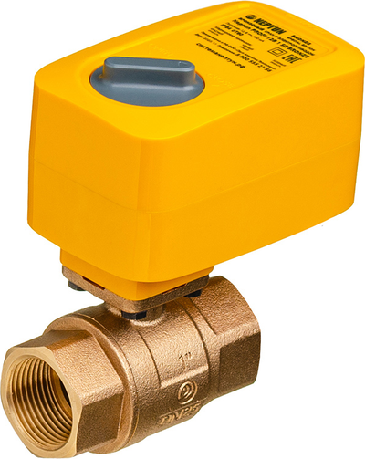 Бронзовый кран с электроприводом NEPTUN SE BRONZE 220В 1 дюйм