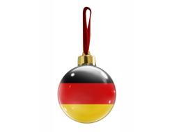 Новогодний ёлочный шар Германия