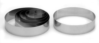 Кольцо кондитерское D 18 см, H 4,5 см, нержавеющая сталь