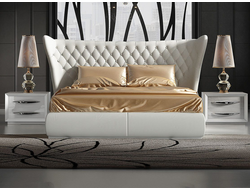 Кровать Miami белая без ящика для белья, Franco Furniture