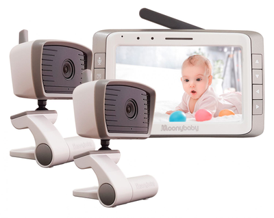 Wi-Fi видеоняня с двумя камерами Moonybaby 55935X2