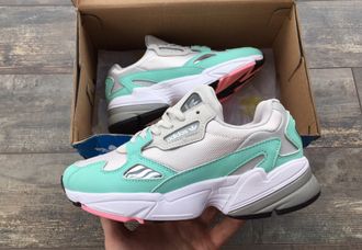 Кроссовки Adidas Falcon White/Green