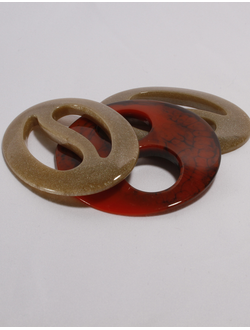 КОЛЬЦО ДЛЯ ШАРФА "Пуговица"