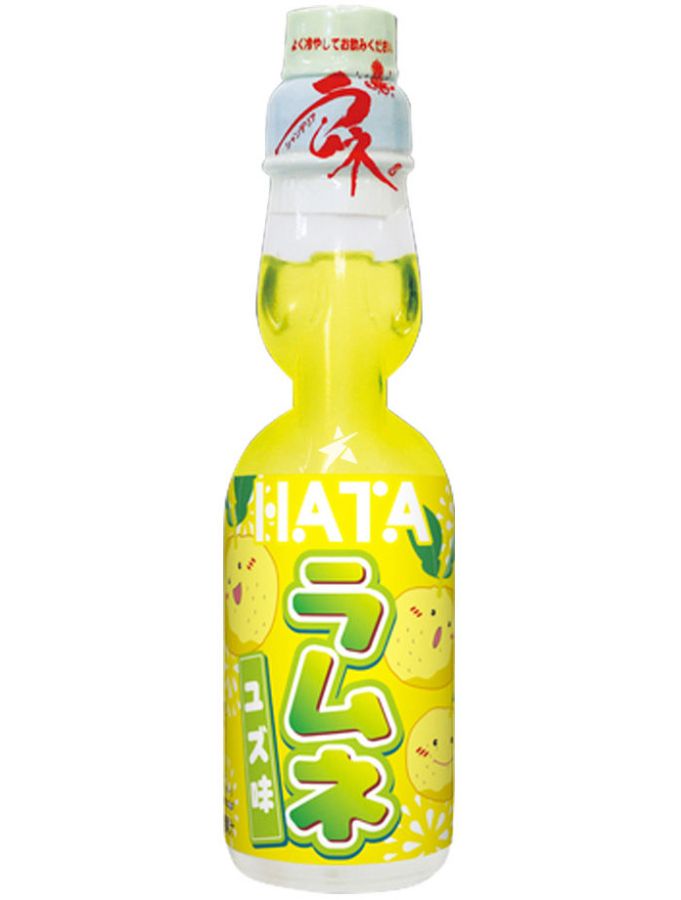 Лимонад RAMUNE со вкусом ЮДЗУ HATA kosen (Япония) 200 мл