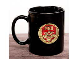 Кружка с бляхой МВД