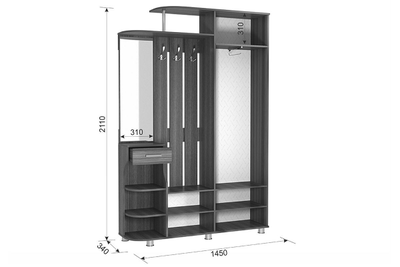 Прихожая БАРСЕЛОНА-2