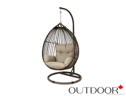 Подвесное кресло КОКОН OUTDOOR Самуи Коричневый