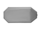 Гребная надувная лодка ПВХ Classic 2800 (цвет серый)
