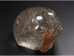 Кварц горный хрусталь с рутилом (рутиловый), полировка, Бразилия (48*39*38 мм, 107 г) №29899