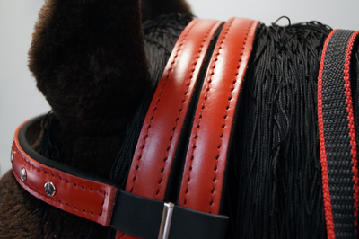 УЗДА КОЖАНАЯ КОМФОРТ(С РЕГУЛИРОВКОЙ РАЗМЕРА ОТ COB ДО FULL)