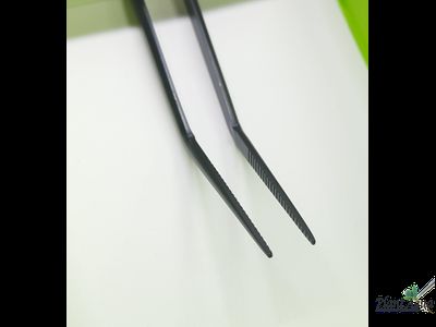Premium Tweezers Curved 250 - Премиальный угловой пинцет для посадки растений