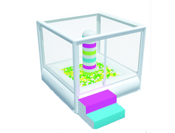 Надувной бассейн с шарами 4KIDS