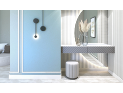 Розетка потолочная DECOMASTER DM-0402 (d нар. 403, d вн.50, h=36мм)