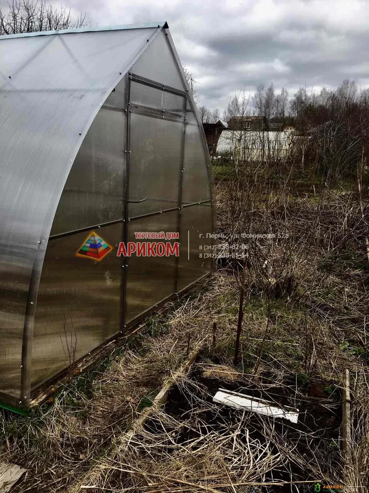 Теплицы и сотовый поликарбонат в Перми от Ариком