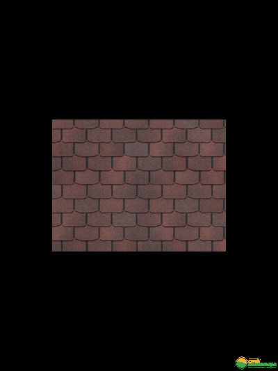 Гибкая черепица Docke PIE PREMIUM ЦЮРИХ Чили 3,1 м2