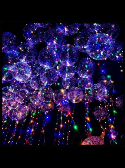 Светодиодная нить, 3 м, 30 Led, МИКС