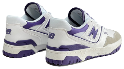 New Balance 550 White Prism Purple