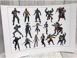 Стикеры Мортал Комбат, Mortal Kombat №2