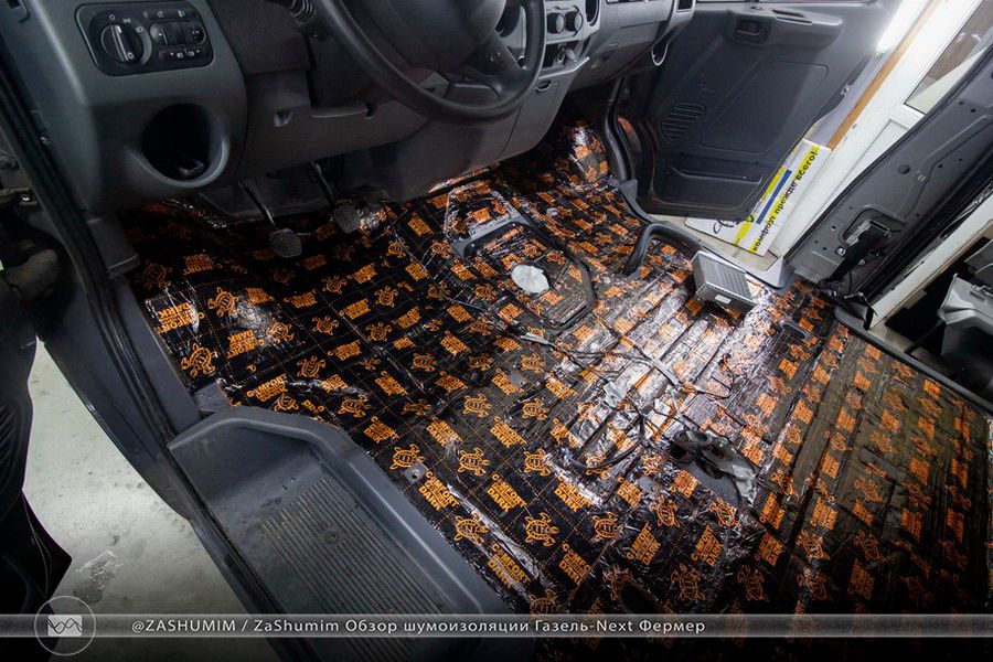 Новости ZaShumim.ru - Шумоизоляция ГАЗель Некст «Фермер»